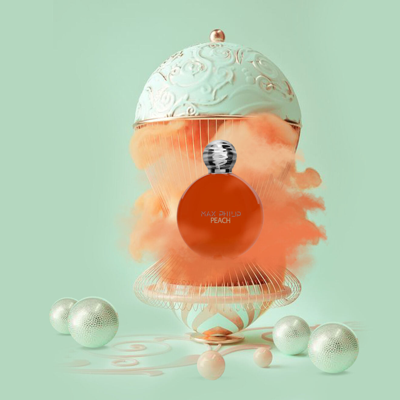 Max Philip Peach Eau de Parfum bottle